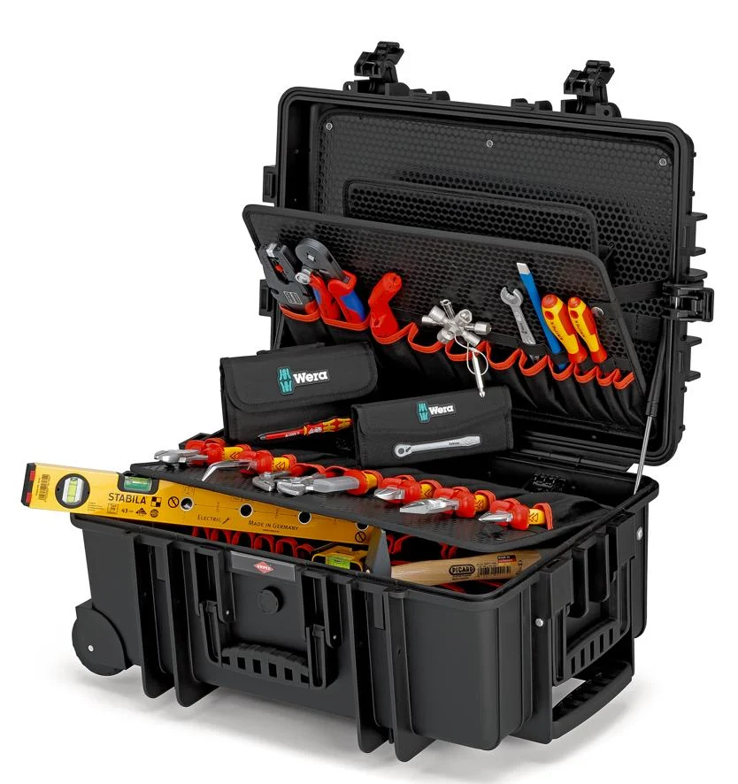 caja de herramientas de electricista